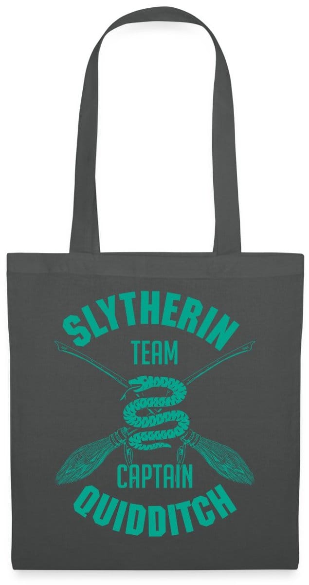 Harry Potter Slytherin Team Captain Quidditch Tas Van Stof Schoudertas