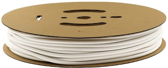 PRO-TIE® - Krimpkous 9,5-4,8 mm Wit Dunwandig krimpverhouding 2:1 (Rol 75 meter) - PRO-TIE