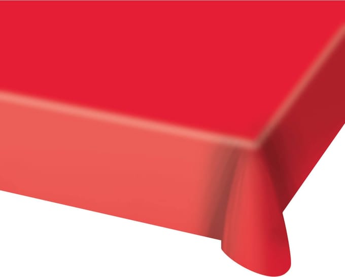 Folat - PE Tafelkleed Red (130 x 180cm)