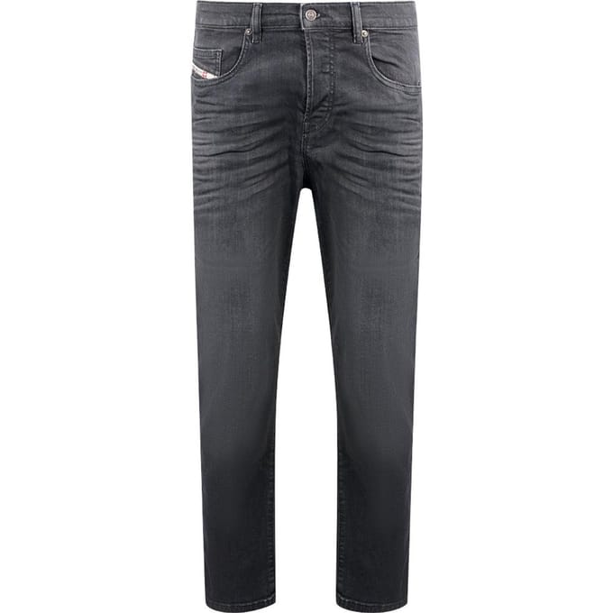 Diesel Heren Buster-X Jeans (Zwart)