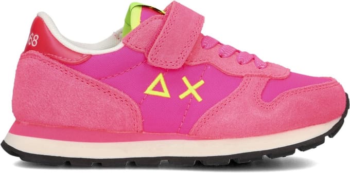 Sun68 Girls Ally Solid Sneakers - Meisjes - Roze - Maat 31