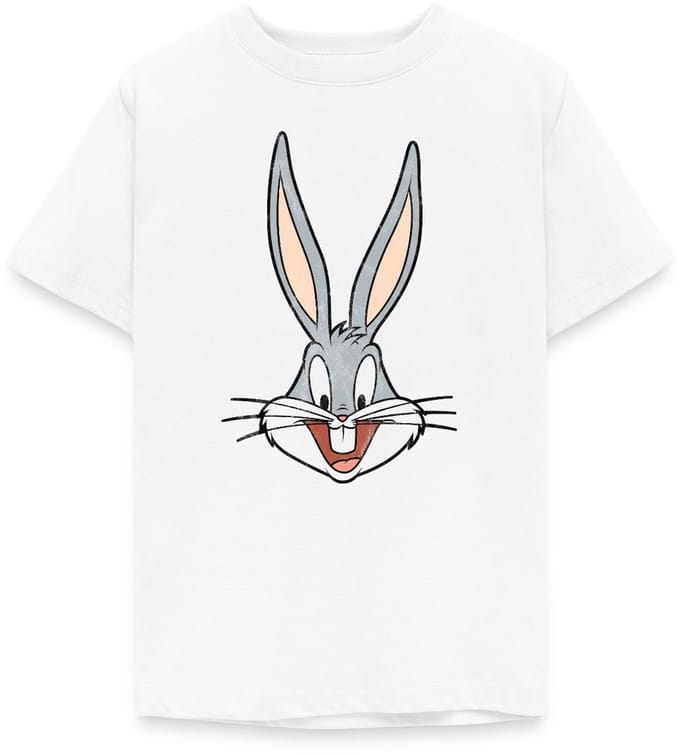 Looney Tunes Bugs Bunny Distressed T-Shirt Tiener