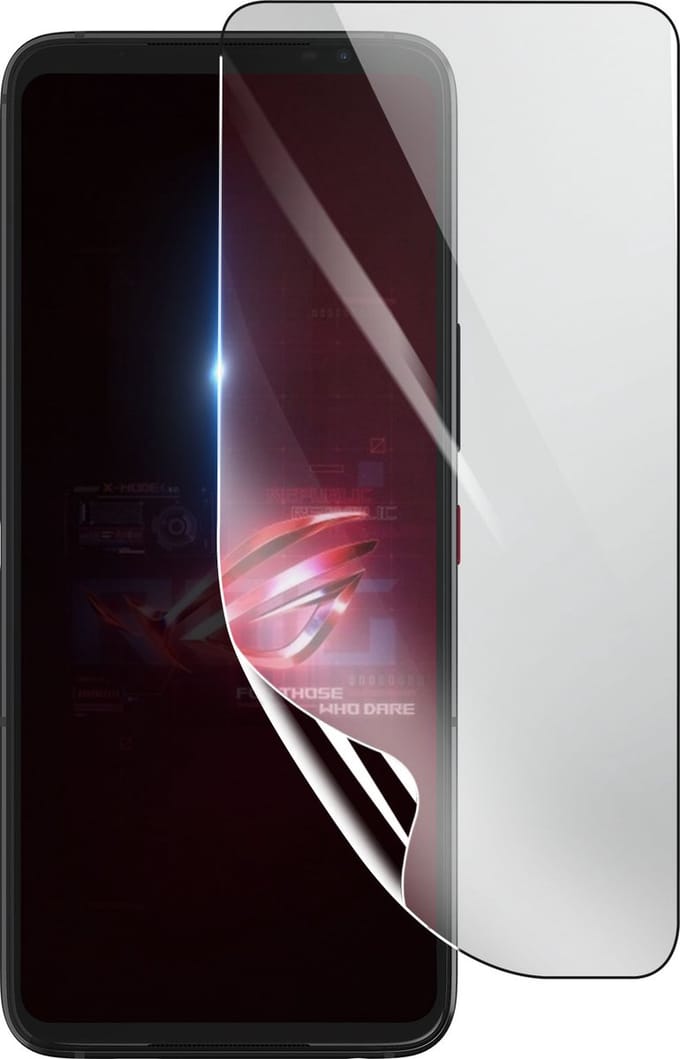 3mk, Geschikt voor Asus Rog Phone 6, Schokbestendige Hydrogel Screenprotector, Transparant