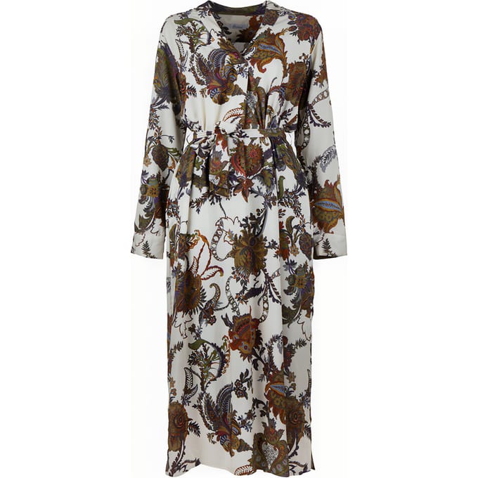 Stenströms Desireé, Dress Offwhite Pattern Taglia: 36 | Abiti Midi Outlet | Donna | Bianco