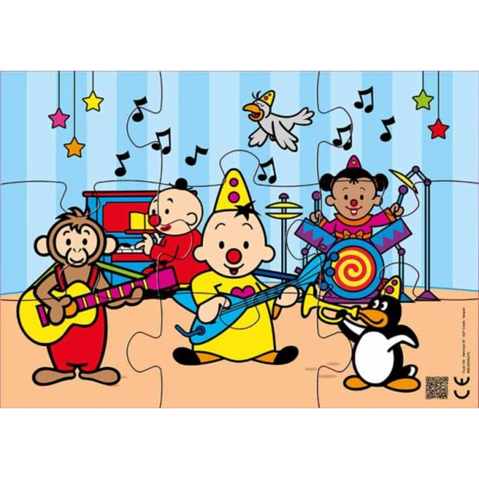 Bumba - Puzzel - 9 st - Tralala - Muzikaal avontuur - FSC MIX