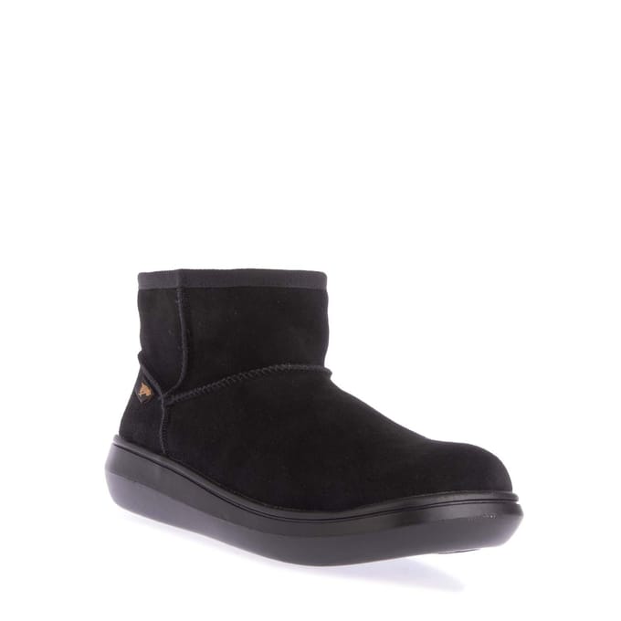 Dames Rocket Dog Sugar Rush Suede Enkellaarsjes in Zwart