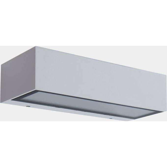 LEDS-C4 LED buiten wandlamp Nemesis, wit, breedte 19,5 cm