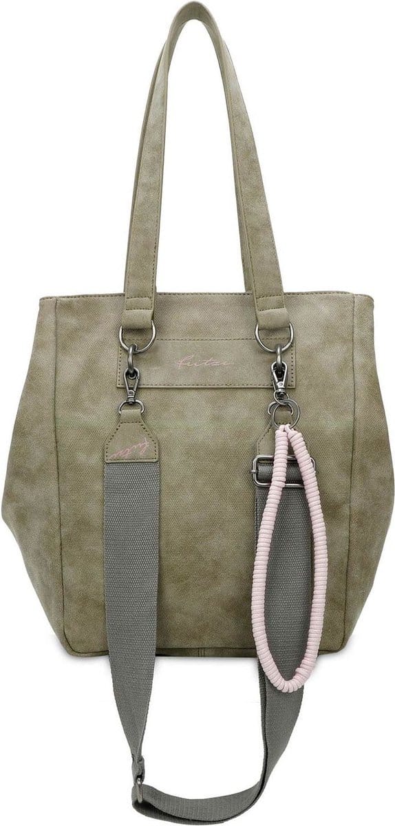 Fritzi aus Preußen Schoudertas Wudy04 Rub Shopper Moss Kaki