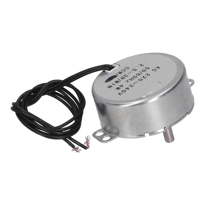 2 Stuks Micro Motor Richting CCW Synchrone Elektrische Machineonderdelen AC220‑240V 2.5‑3RPM 4W