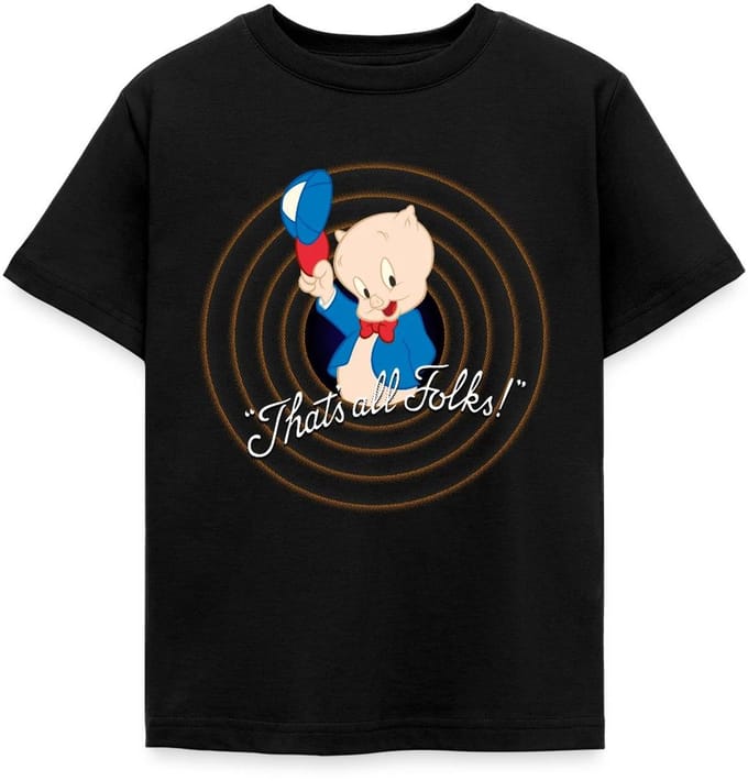 Looney Tunes Porky Pig T-Shirt Kinderen