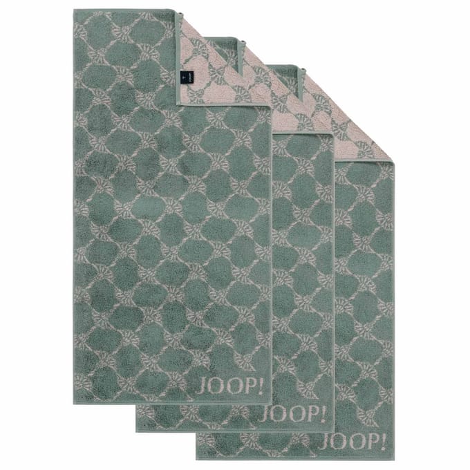 JOOP! Handdoek Classic / Infinity / Signature Een maat, 50x100 Set van 3