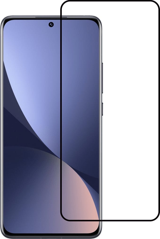 Screenprotector - Geschikt voor Xiaomi 12X - Full Cover - Beschermglas - Gehard Glas - Tempered Glass - Screen Protector