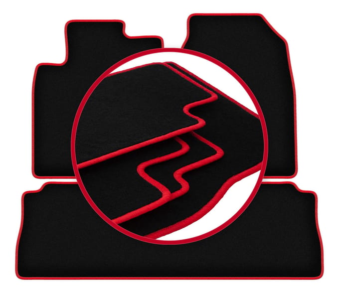 CARLUX-RED automatten voor: Chevrolet Captiva SUV (2006-2017)