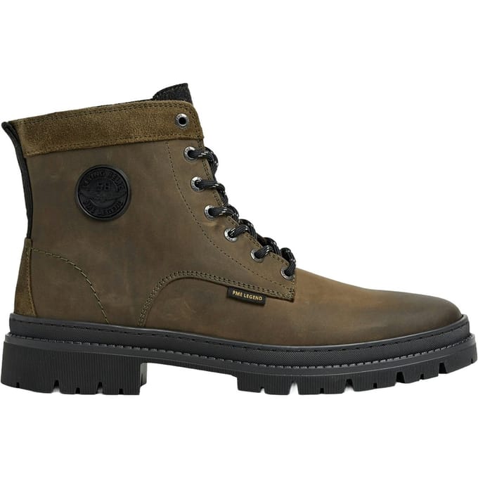 PME Legend - Heren Veterschoenen Lexingter - Groen - Maat 41