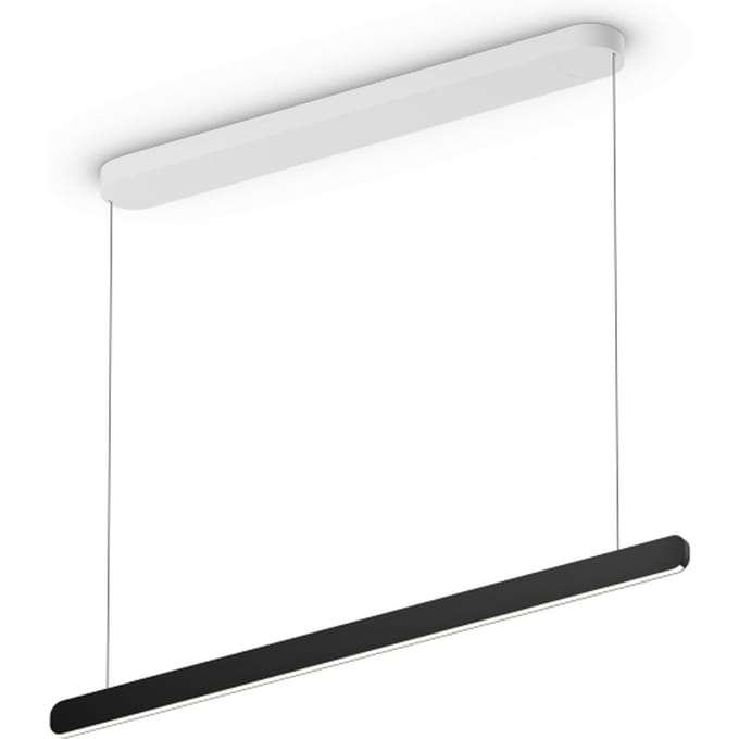 Occhio - Mito linear volo 100 Hanglamp - zwart mat - variabel - met Occhio Air - table/wide