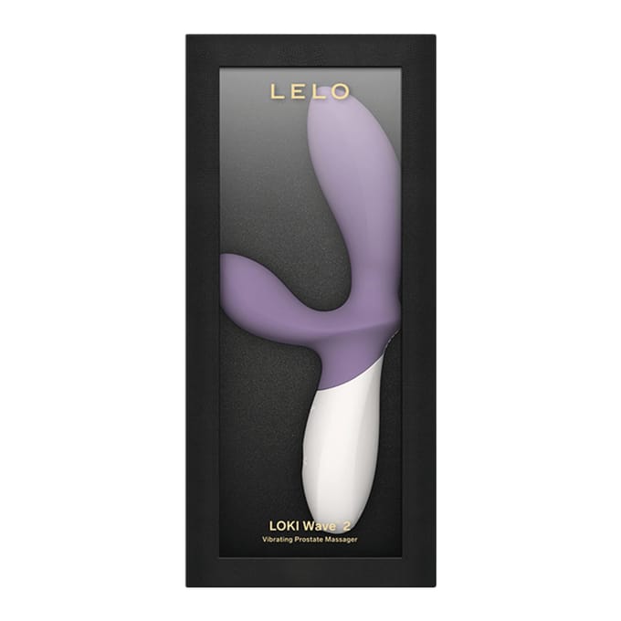 LELO LOKI Wave 2 – Prostaatstimulator – Waterdicht – 12 Genotsinstellingen – Violet Dusk