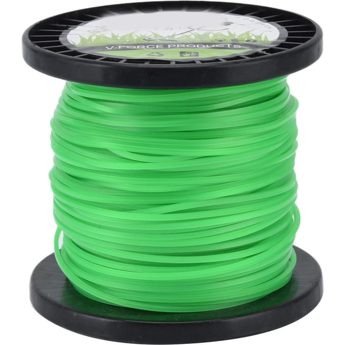 Draad voor bosmaaier Draad voor bosmaaier 2,0 mm Trimmerdraad voor bosmaaier Grastrimmer Groen 100m/328.1ft