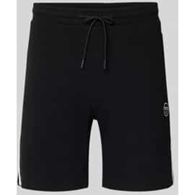 Shorts met logo-stitching model 'EGEO'
