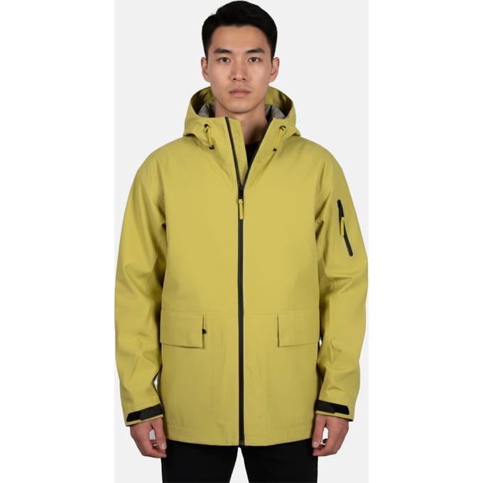 Calvin Klein Ls Nylon Oxford Relaxed Jacket Spanish Lime Größe: S | Leichte Jacken Outlet | Herren | Grün