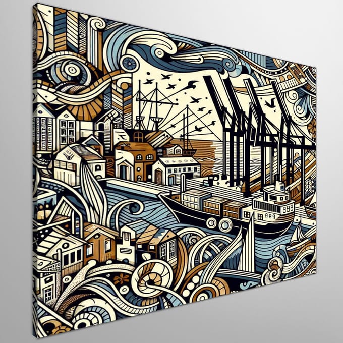 Kunstprint | Wanddecoratie | Canvas | 20 × 20 cm