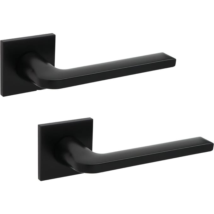 Kuchinox Sao Deurklink Zwart SLIM 6 mm - Modern design