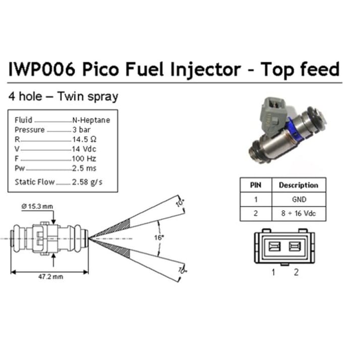 Injector, benzine MAGNETI MARELLI 214310000610