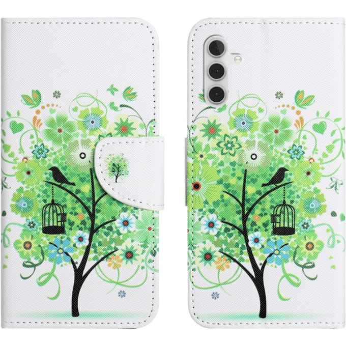 Comfycase Samsung Galaxy A36 Bookcase Hoesje Tree of Life Meerkleurig