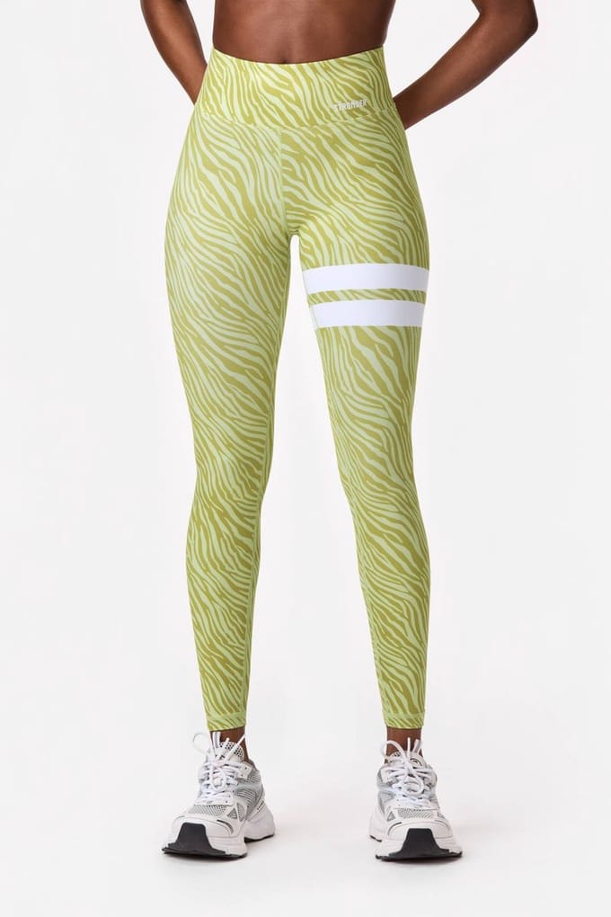 Stronger - Explore Sport Tights - Sportlegging - Dames - Flow Groen - Maat S