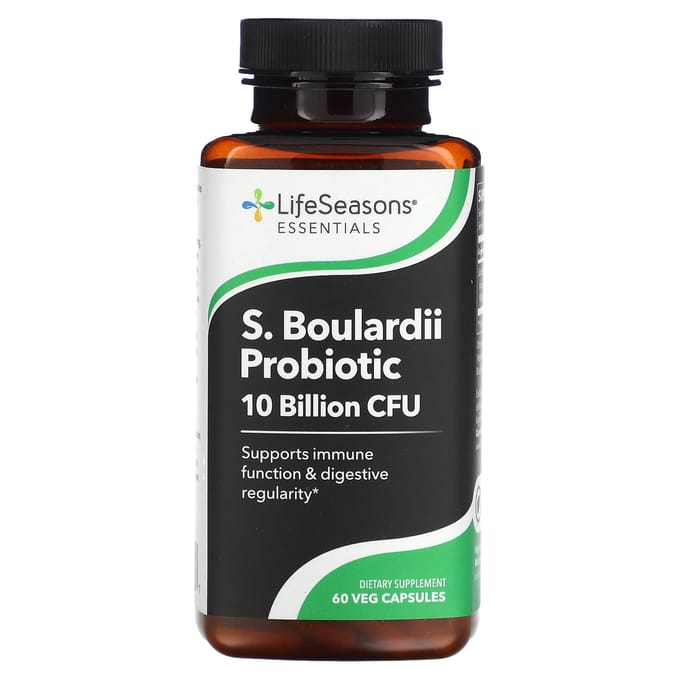 S. Boulardii Prodiotic, 60 vegetarische capsules (5 miljard CFU/capsule)