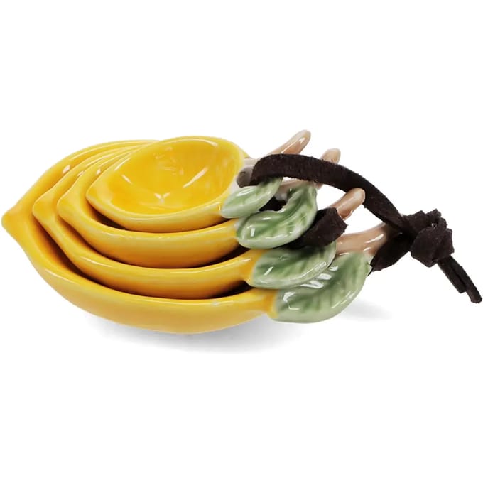 Ceramische maatlepels Rex London (x4)