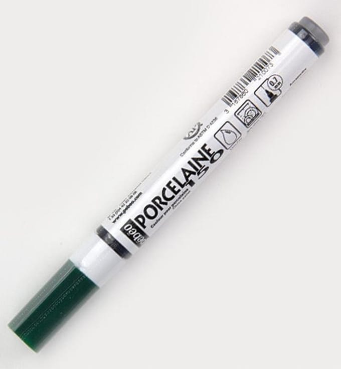 Pebeo Porcelaine |Amazonite - stift 0,7mm