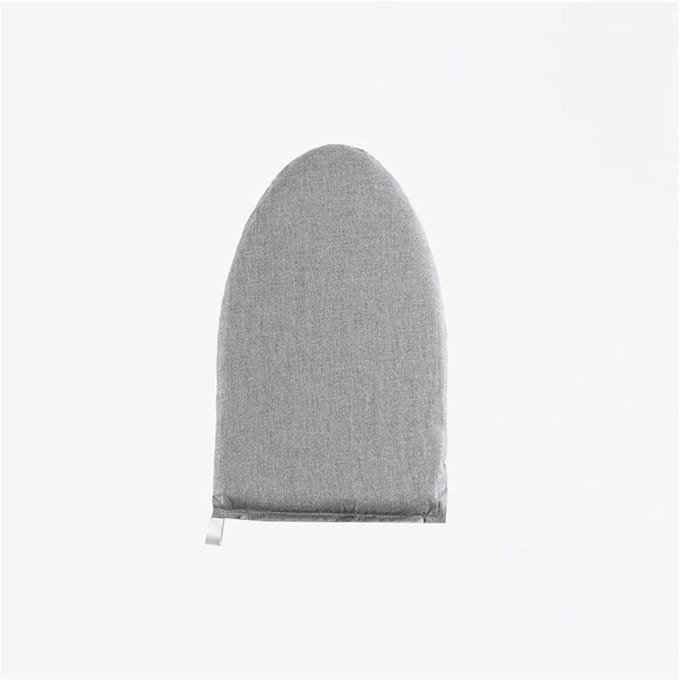 Strijkhandschoen - Stoomhandschoen - Kleding Stomen - Warmtebescherming - Eén maat - Grijs en wit