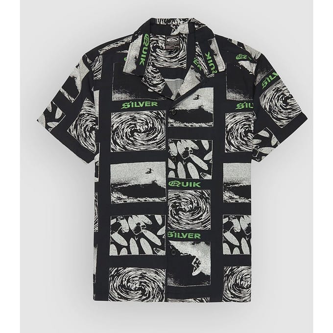 Quiksilver Mercury Tubes Kids Shirt zwart