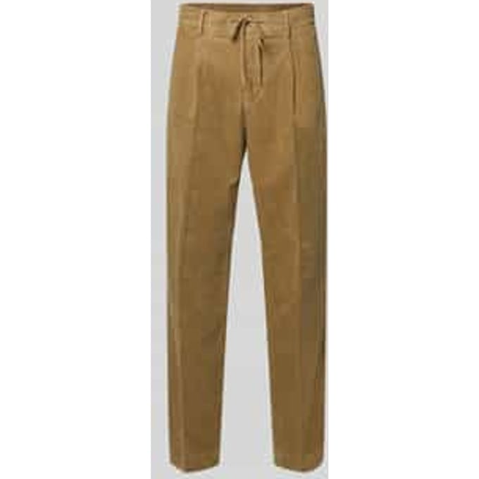 regular fit corduroy broek van katoenmix model 'LEROY'
