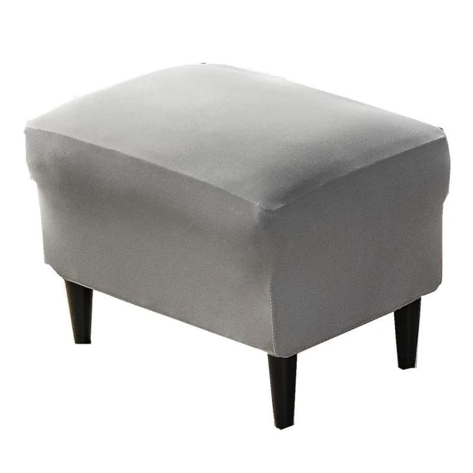 Housse de chaise à dossier King, couleur unie, Jacquard, extensible, housse de protection, inclinée, élastique, aile de canapé, housse de chaise