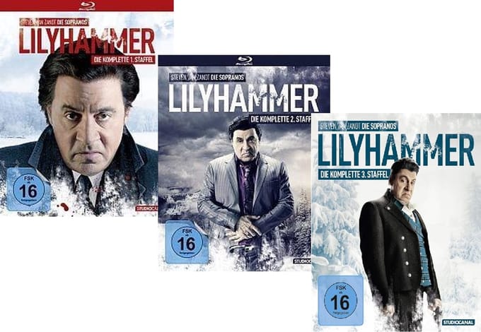 Lilyhammer 1 - 2 - 3 (de Komplette Serie op BLU_RAY )