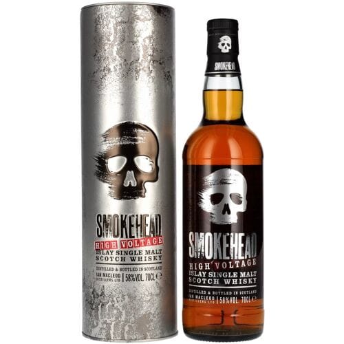 Smokehead Whisky Smokehead HIGH VOLTAGE Islay Single Malt Scotch Whisky 58% Vol. 0,7l in Tinbox