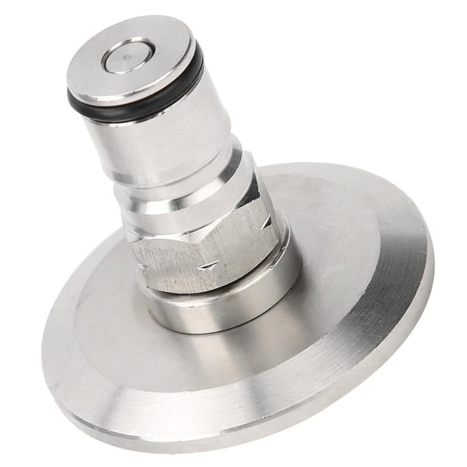 1.5in Gas Lock Post Adapter Tri Clamp naar Kogelconnector Bierbrouwaccessoire Brouwerij Fitting gray