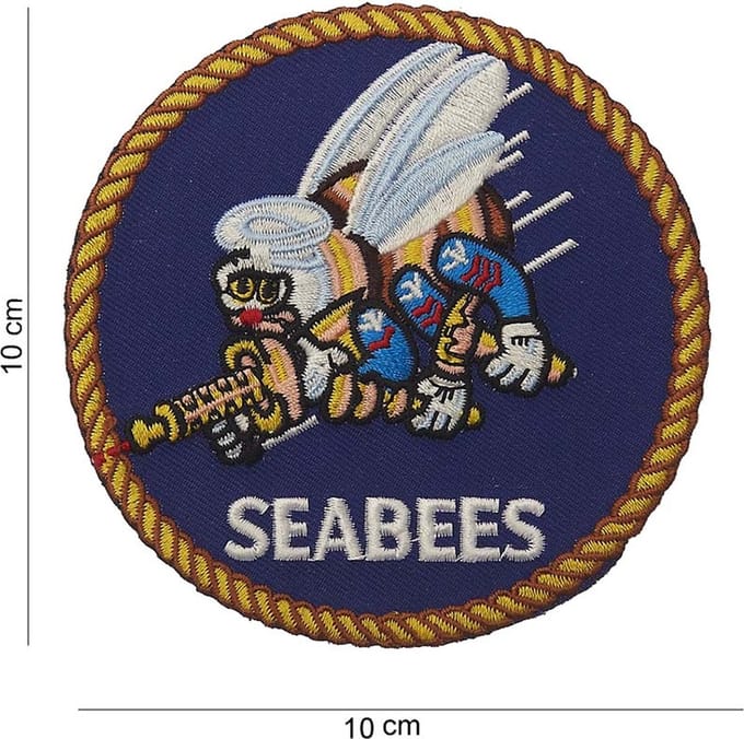 Embleem stof Seabees