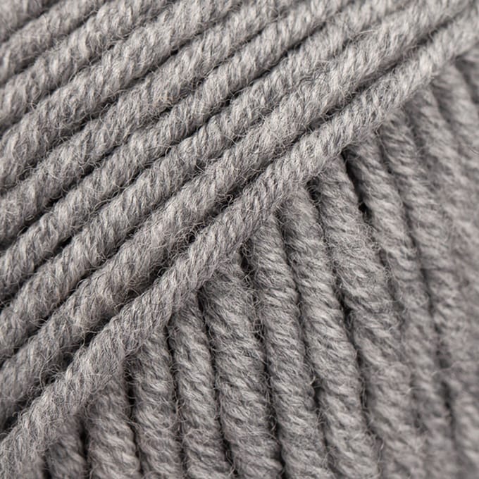 DROPS Big Merino Mix - 02 grijs - Wol Garen