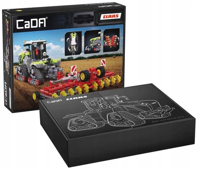 CaDA C65012W - CLAAS XERION 5000 TRAC TS - by Bricksley - Schaal 1:32 - CLAAS Official License