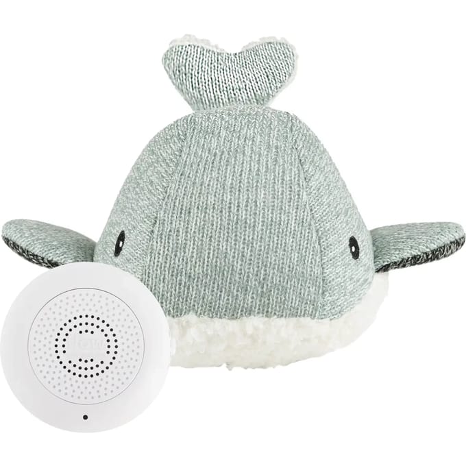 Flow Amsterdam - Oplaadbare hartslag knuffel - Moby Grey - White noise - Hartslag - Ademgeluid
