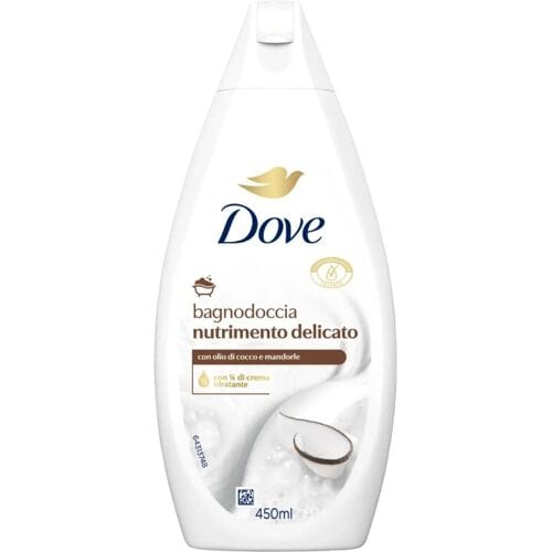 Dove Kokos & Amandel Douchegel 450 ml – Verzorgende Douchegel