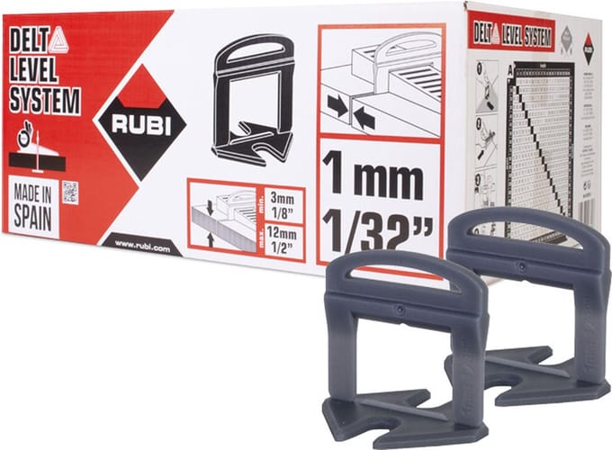 Rubi Levelling Clips 1 mm 9600 stuks