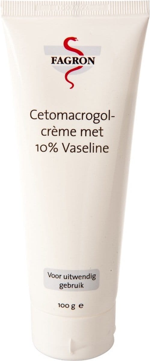 Fagron Cetomacrogolcrème 10% Vaseline - 100 gr