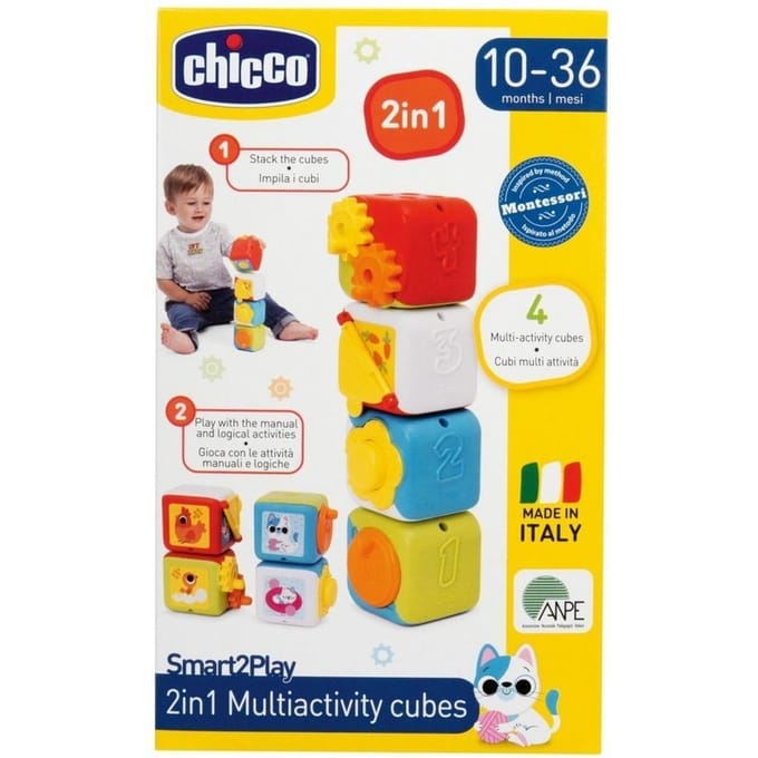 Chicco kubus – Set van 4