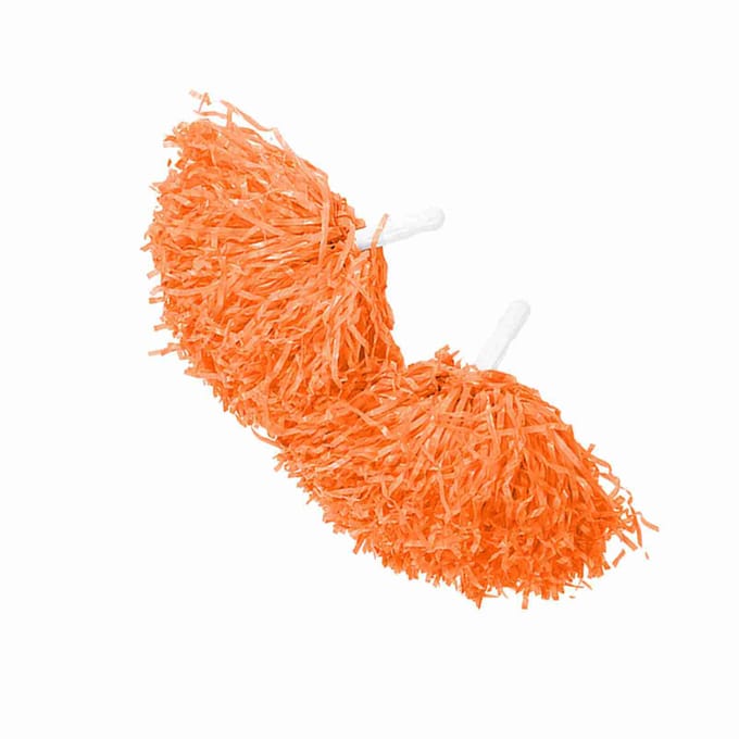 Cheerleader Pompons Team Cheer Sport Feest Dans Handige Accessoires (oranje)