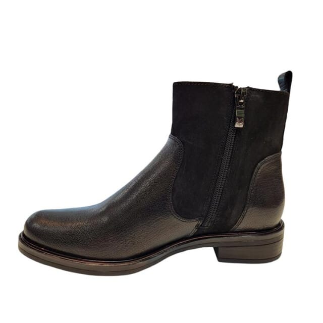 Caprice 9-9-25324-43 019 Black Combi Dames Enkellaarzen - Zwart - 40