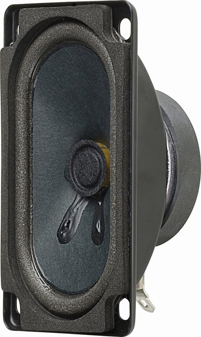 Visaton SC 5.9 OM - 4 Ohm 3.5 inch 9 cm Breedband-luidspreker 10 W 4 Ω Zwart Ovaal