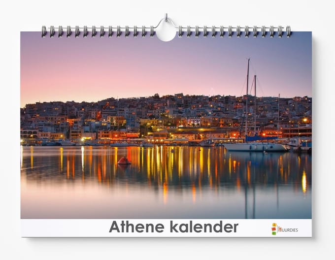 Huurdies - Verjaardagskalender - Athene- A4